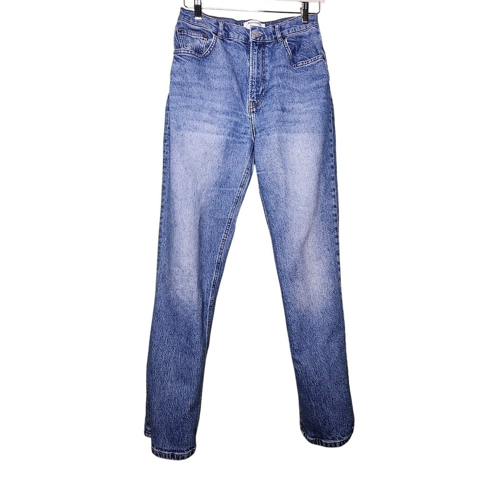 Reformation Liza Straight Jeans‎ 29 High Rise Palermo Medium Wash Denim 90s
